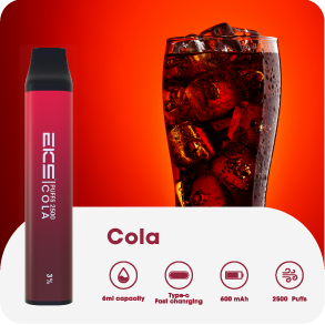 Производ 2500Пуффс за једнократну употребу